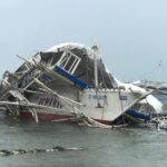 2021年スーパー台風22号によりアロナビーチ壊滅…