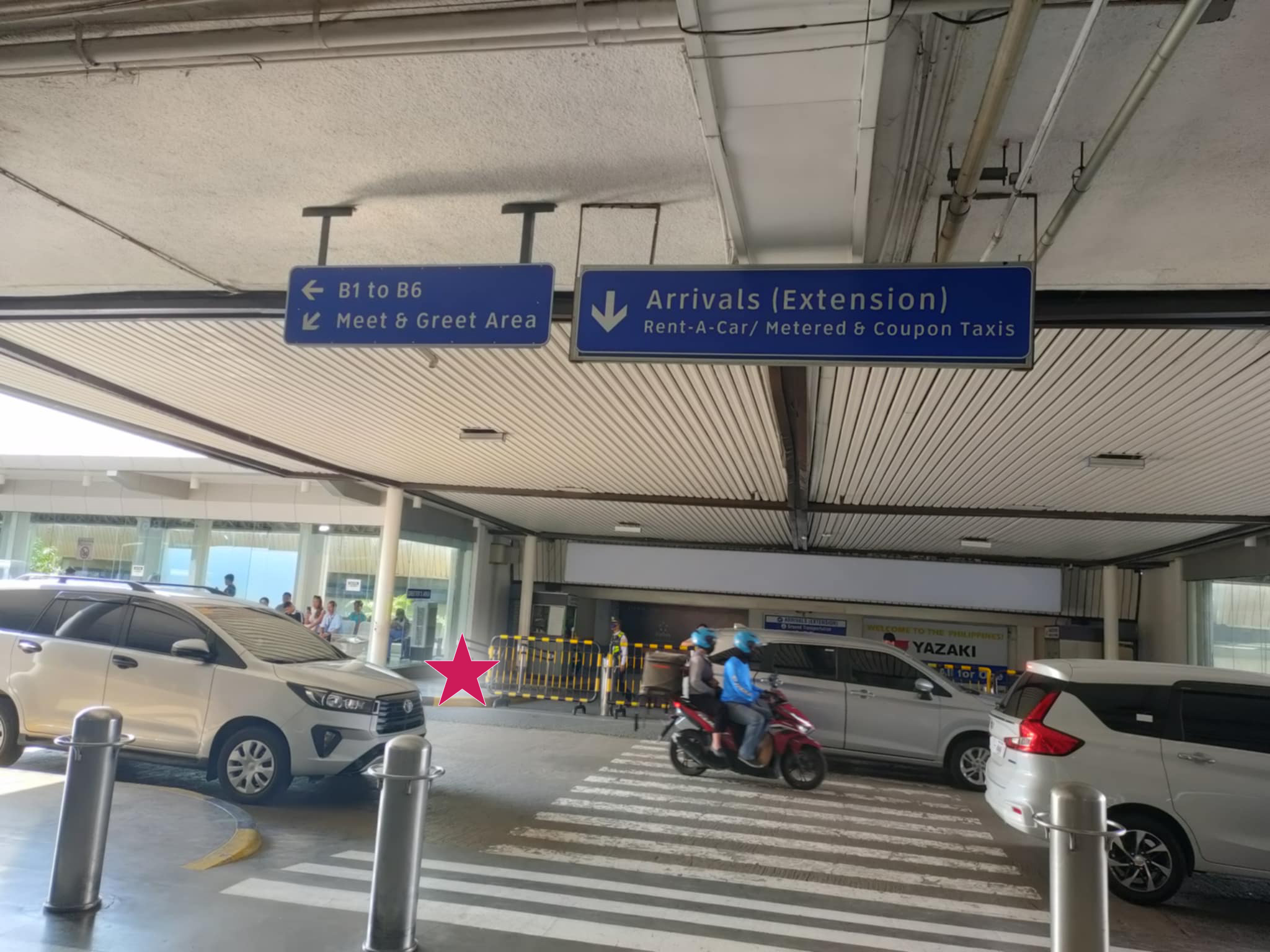 マニラ空港T1の様子2