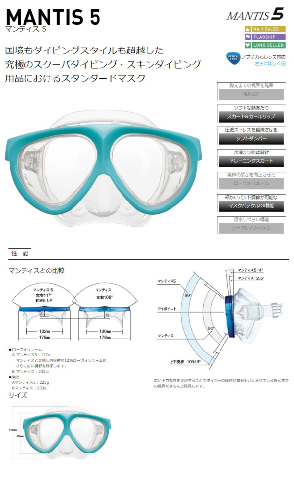 女性向き✨未使用品✨GULL マスク LVR✨＆スーパーブリットミニ セット